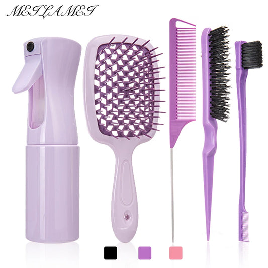 5/6 Pcs  Set  Hair Brush